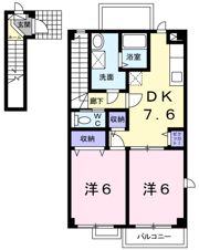 グリュッククレー A棟の間取り画像