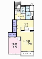 ティンバーハイツの間取り画像