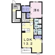 クレイン ファミリアⅡの間取り画像