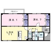 ラフレシールの間取り画像