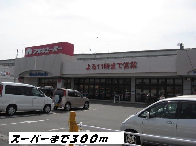 近くのスーパーまで300m（徒歩4分）