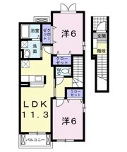 カノンⅠの間取り画像