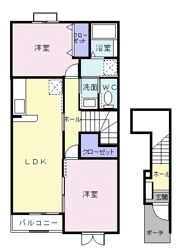 フォルトーナⅠの間取り画像