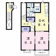 サン・プラシードAの間取り画像