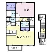 クラールエーリの間取り画像