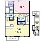 クラールエーリの間取り画像