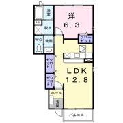 ミーツハウスKOMACHI Bの間取り画像