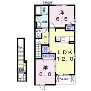 パレス神道山の間取り画像
