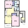 ミキハイツ A棟の間取り画像