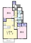 カーサイリーデの間取り画像