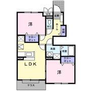 ブリーゼaの間取り画像