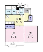 リブウェルさやの間取り画像