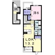 コンフォート東塚Gの間取り画像