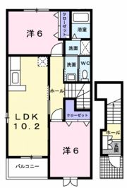 ロックシェルズの間取り画像