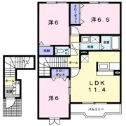 シェーネⅡの間取り画像