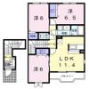 シェーネⅡの間取り画像