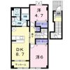 パストラルタウンAの間取り画像