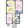 パストラルタウンCの間取り画像