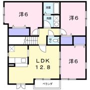 エバーグリーン森合の間取り画像