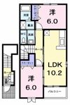 アパルトマンスタシオンBの間取り画像