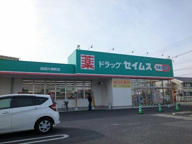 近くのセイムス片岡町店まで50m(徒歩1分)