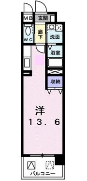 プリムローズの間取り画像
