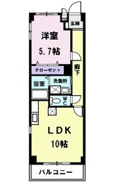 シャンドフルール元町の間取り画像