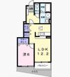 ウイズダム パレスAの間取り画像