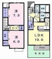 シンフォニーキャッスルの間取り画像