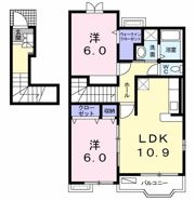Kハウス Ⅰの間取り画像