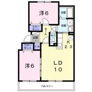 ベルグランデBの間取り画像