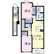 グレイスコートの間取り画像