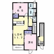 ガーデンヒルズ大久保の間取り画像