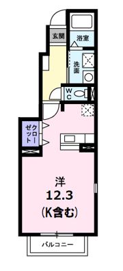 パンセの間取り画像