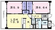 パレ・フルールの間取り画像
