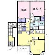 ノートルハウスⅠの間取り画像