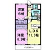 ジュネスⅡの間取り画像