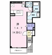 ハッピー バード 2の間取り画像