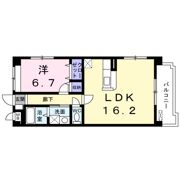 サウスヒルズ緑Cの間取り画像