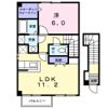 ウィッシュⅠの間取り画像