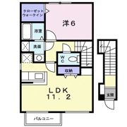 ウィッシュⅡの間取り画像