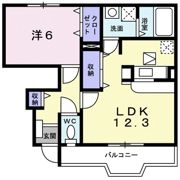 ウィッシュⅢの間取り画像