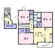 ヴィラ セレーナAの間取り画像