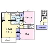 ヴィラ セレーナBの間取り画像