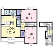 メリッサⅠの間取り画像