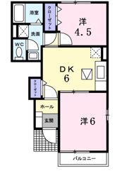 ブライトプレーヌ遠賀の間取り画像