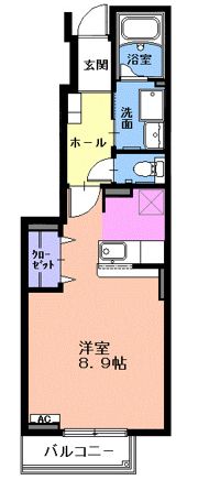 アンピエール・Sの間取り画像