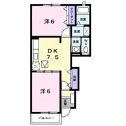 Anniversary参番館の間取り画像