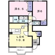 エアリースクエアAの間取り画像
