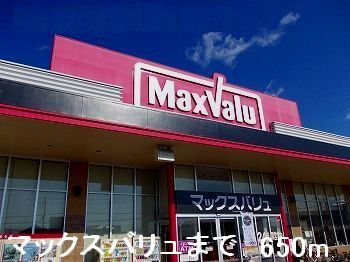近くのマックスバリュまで650m(徒歩9分)